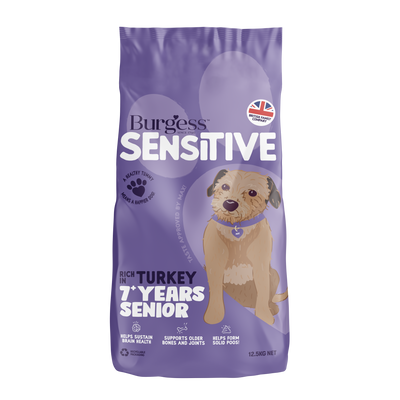 Burgess Sensitive Senior Complete Dry Food 12.5kg